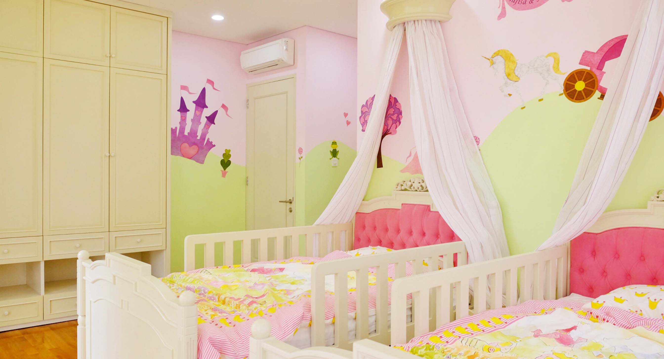 gemas! 20 ide desain kamar tidur anak perempuan
